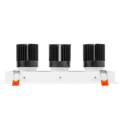 RAYHIL RAD3H 36W Triple Head LED Recessed Downlight 38° Selectable CCT