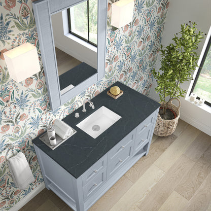 James Martin Breckenridge 48" Single Bathroom Vanity, Serenity Blue