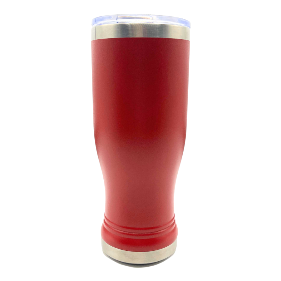 Stainless Steel Nebraska Engraved Pilsner Tumbler | 14 oz | Multiple Colors | RCK Creations & More