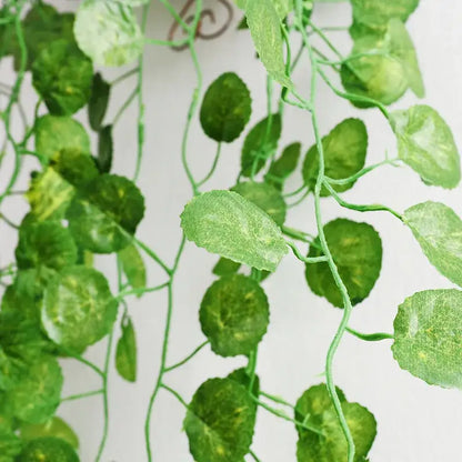 Realistic green artificial ivy bar hanging basket – living room decor