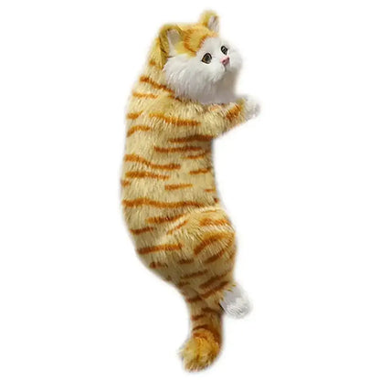 Realistic multi-colored cat dog plush ornaments living room home decor