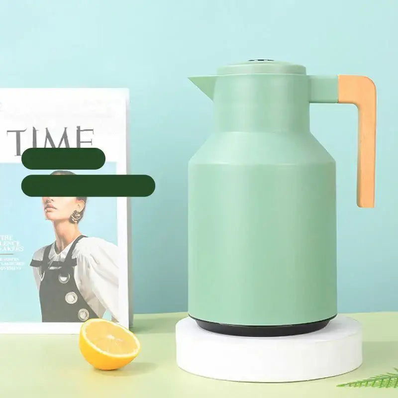 Red and mint green insulated water thermos kettle kitchen carafe