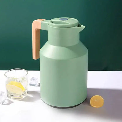 Red and mint green insulated water thermos kettle kitchen carafe