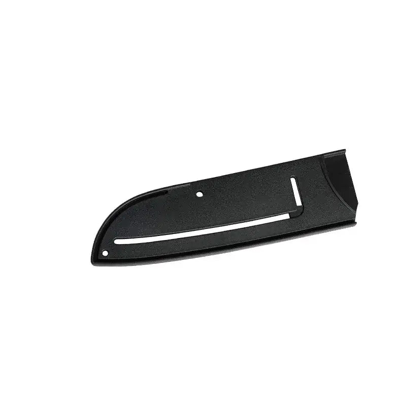 Red and silver striped knife blade protector cover kitchen guard