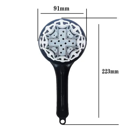 Red & black espresso machine brush cleaner kitchen mesh tool
