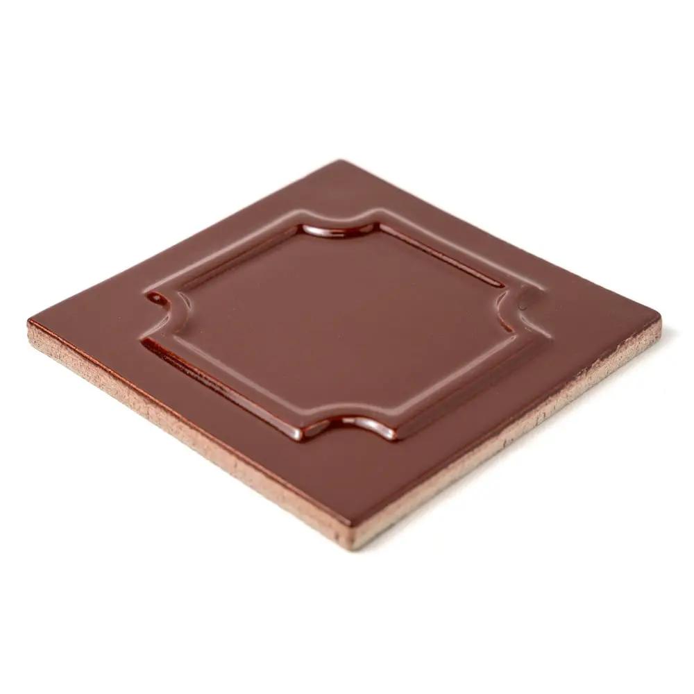 Ombre Vino Glossy Era Ombre Ceramic Accent Tiles 6x6