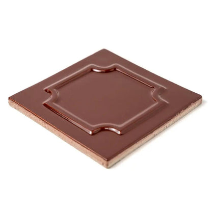 Ombre Vino Glossy Era Ombre Ceramic Accent Tiles 6x6