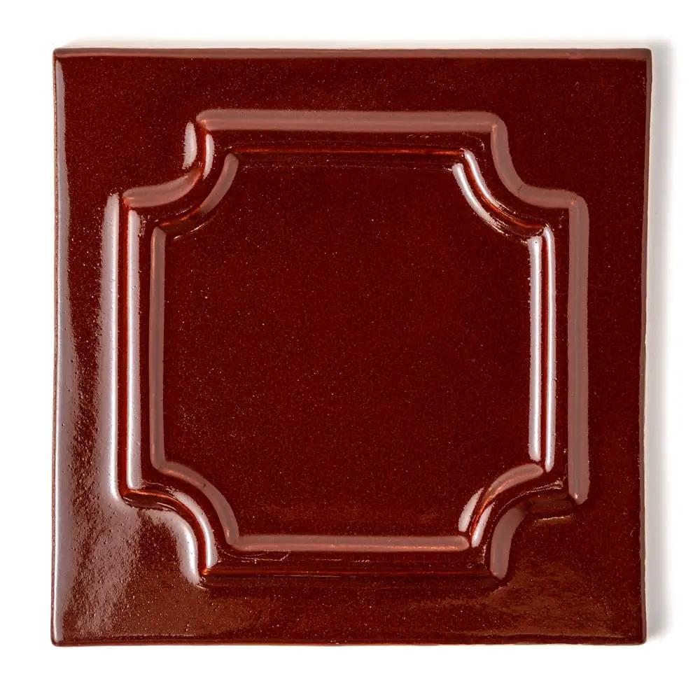 Ombre Vino Glossy Era Ombre Ceramic Accent Tiles 6x6