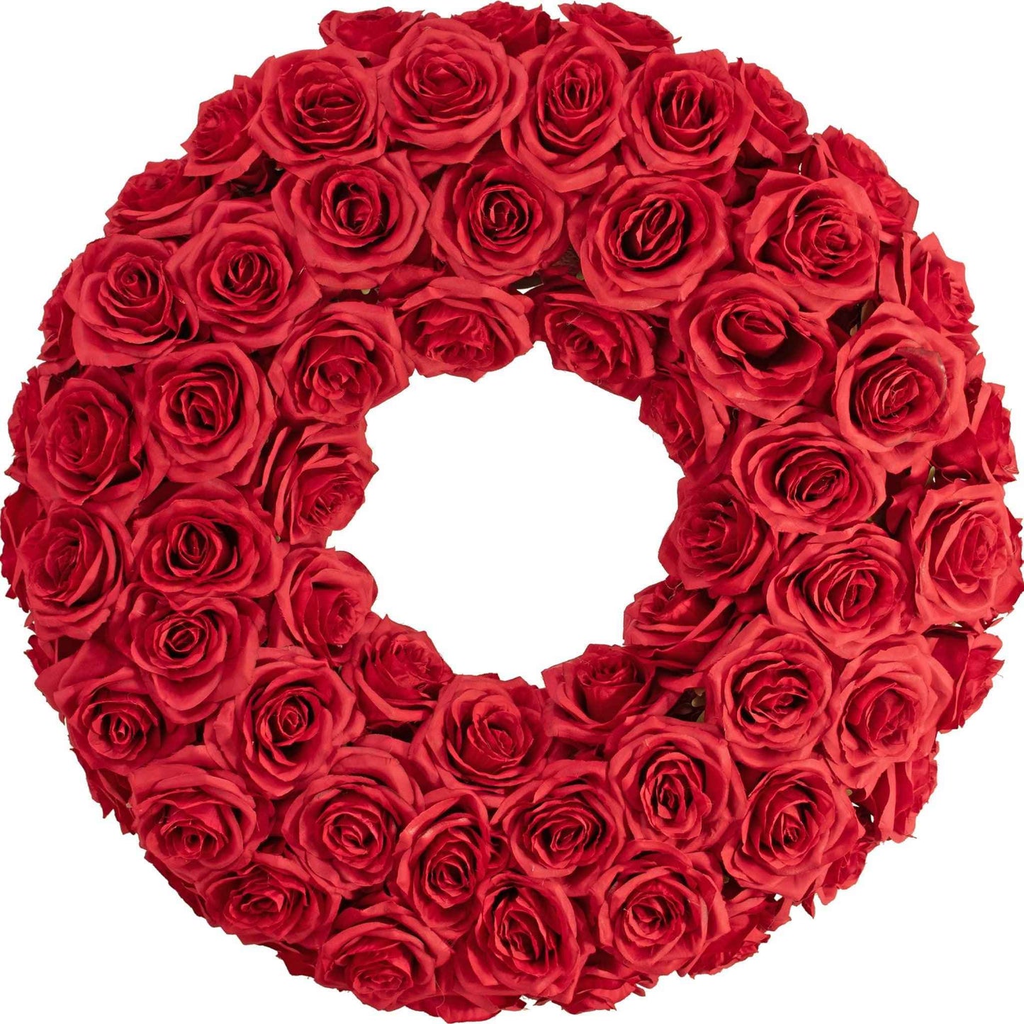 Red Rose Wreath