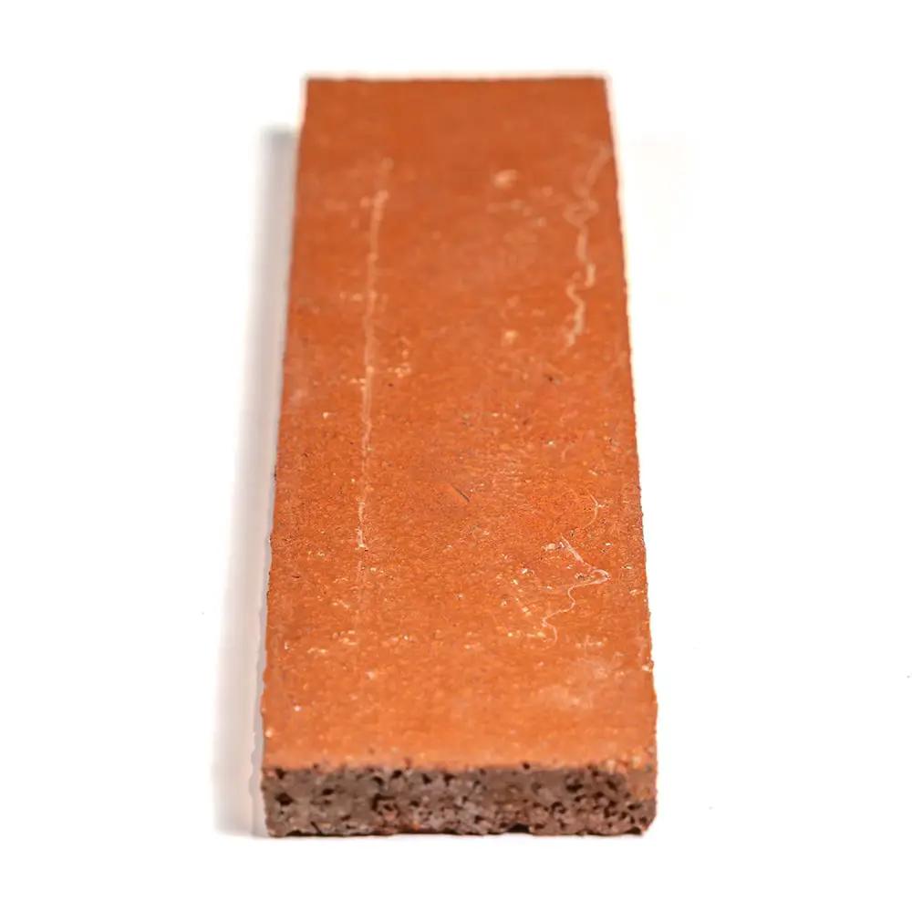 Red Textured Terracotta Tiles 2 9/16x8 7/16