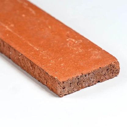 Red Textured Terracotta Tiles 2 9/16x8 7/16