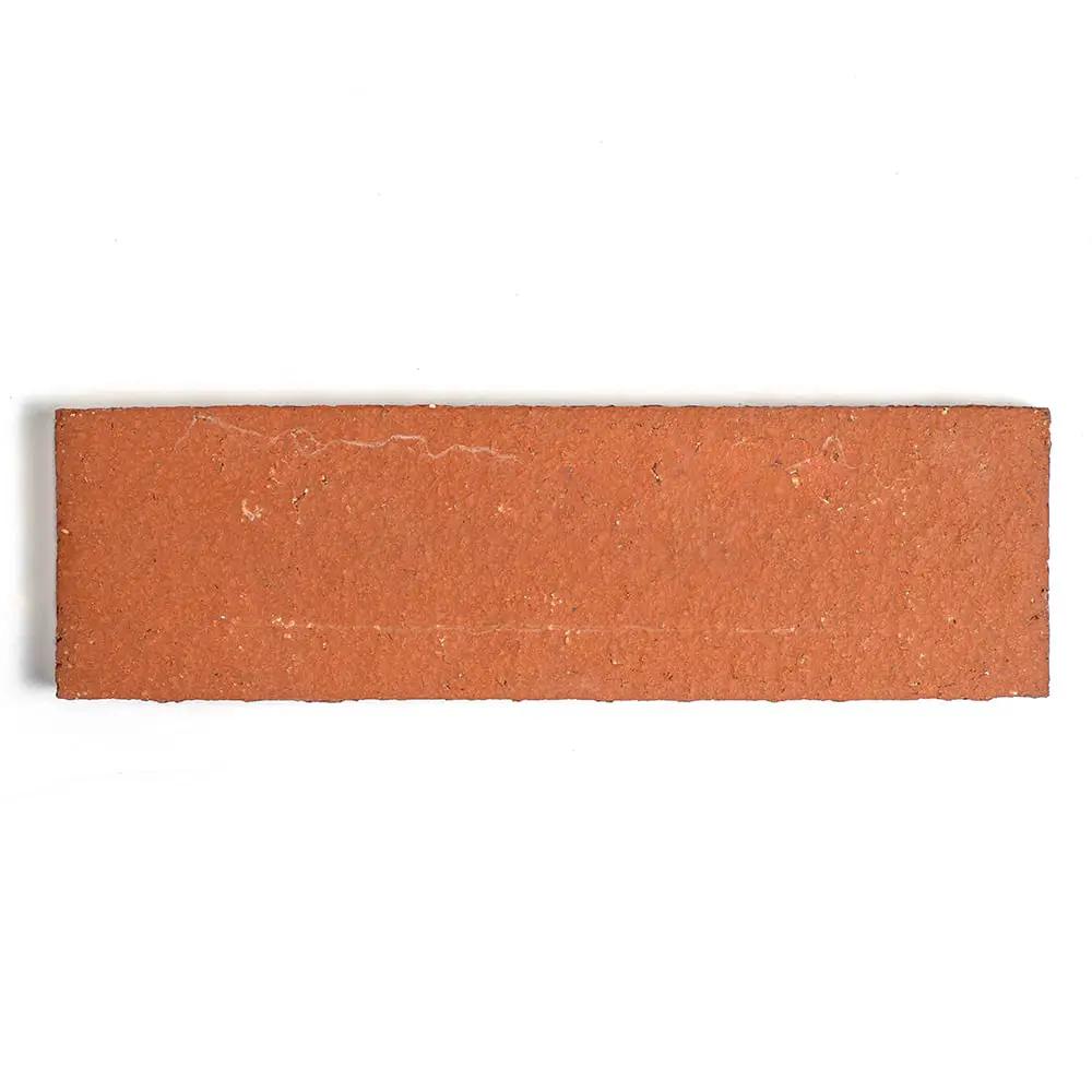 Red Textured Terracotta Tiles 2 9/16x8 7/16