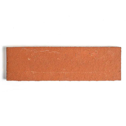 Red Textured Terracotta Tiles 2 9/16x8 7/16