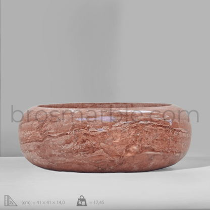 Red Vessel Sink