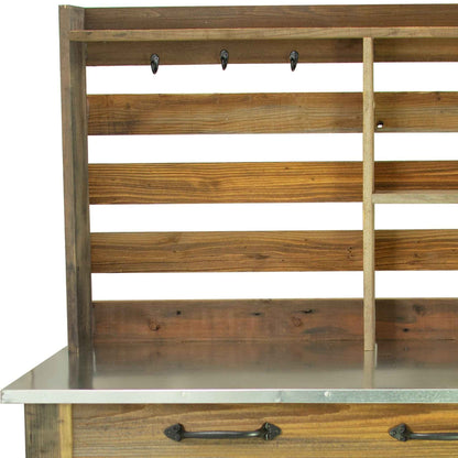 Redwood Potting Table