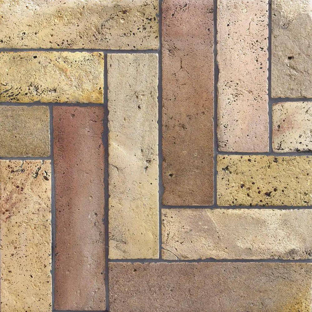 Regenerado Natural Parquet Terracotta Tiles 3x12