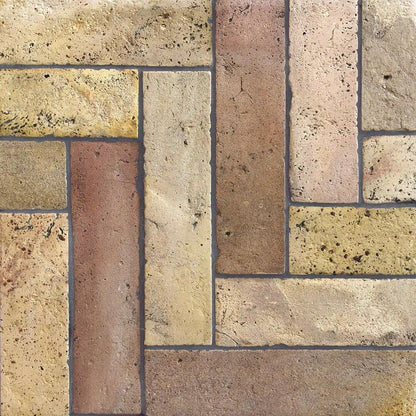 Regenerado Natural Parquet Terracotta Tiles 3x12