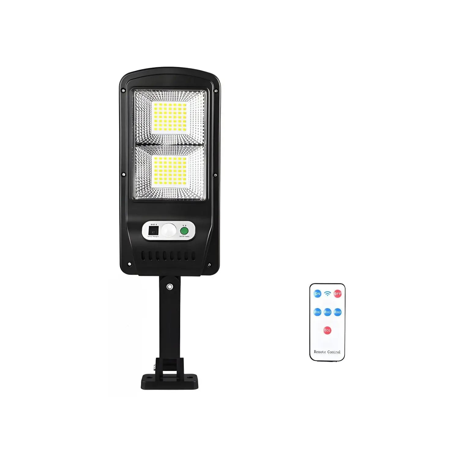 Remote Control Solar Street Lamp with Motion Sensor & LED Light