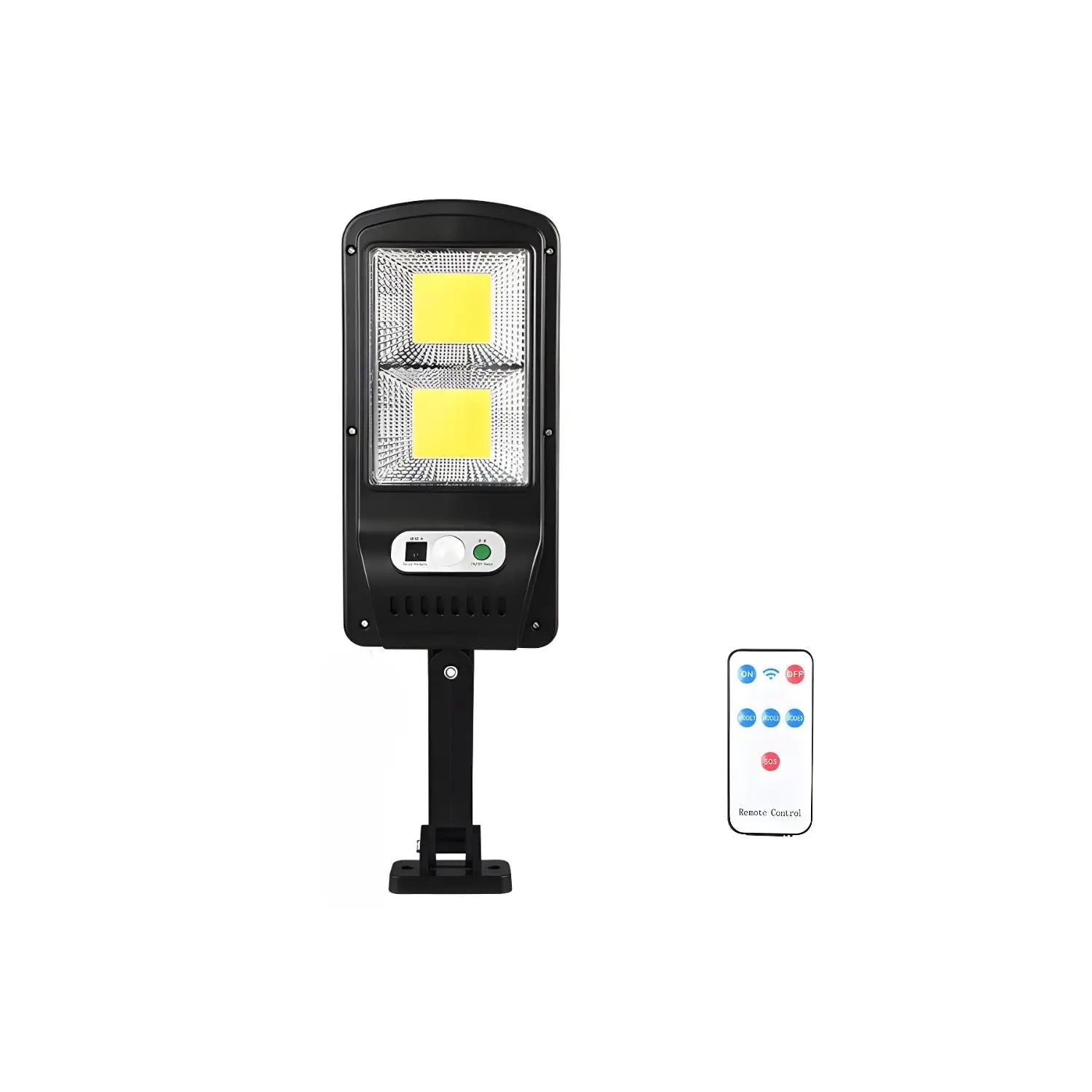 Remote Control Solar Street Lamp with Motion Sensor & LED Light