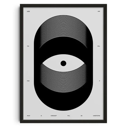 DecorBites™ Retro Abstract Canvas Print for Home Decor