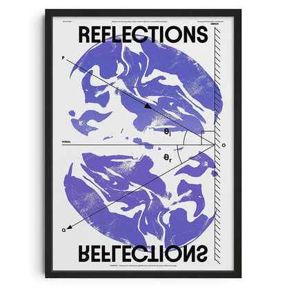 DecorBites™ Retro Abstract Canvas Print Wall Art