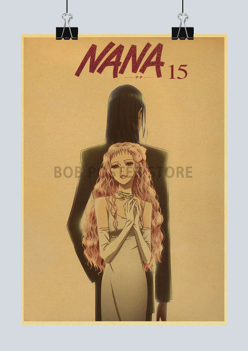 DecorBites™ Retro Anime NANA Poster Set - 2021 Nostalgic Decor