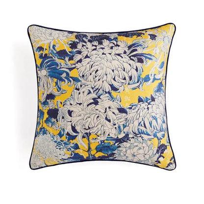 Retro circus cream pillow cover with tassels living room decor