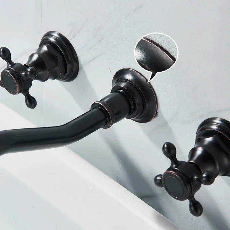 DecorBites™ Retro Color Wall Mounted Bathroom Faucet