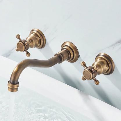 DecorBites™ Retro Color Wall Mounted Bathroom Faucet