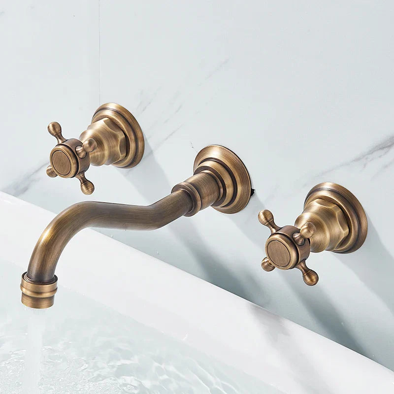 DecorBites™ Retro Color Wall Mounted Bathroom Faucet