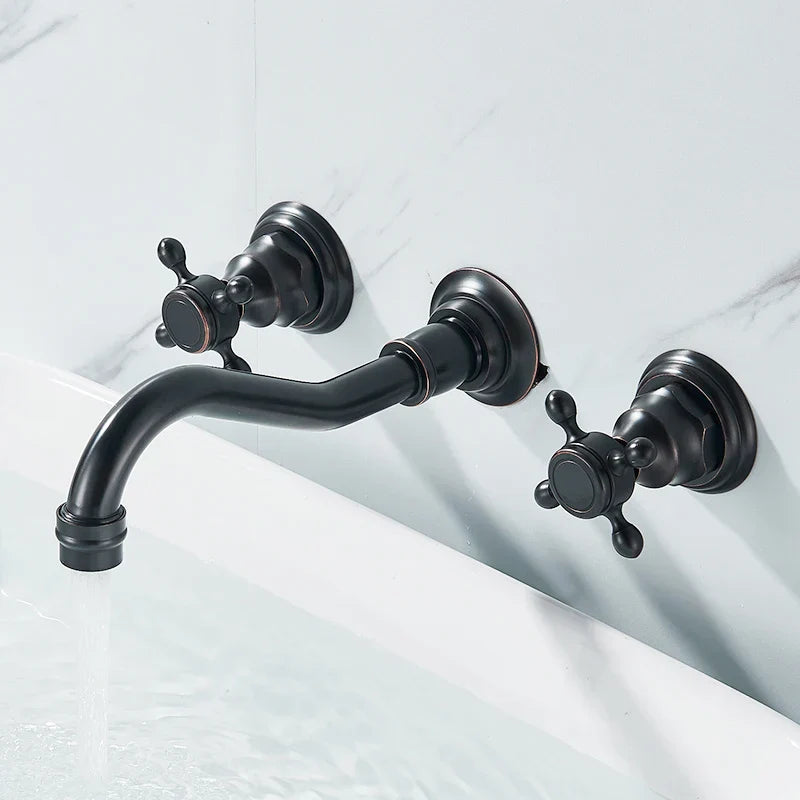 DecorBites™ Retro Color Wall Mounted Bathroom Faucet