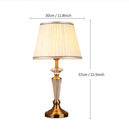 Retro emerald green crystal floor lamp – living room stand light
