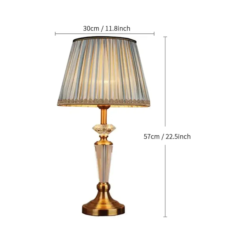 Retro emerald green crystal floor lamp – living room stand light