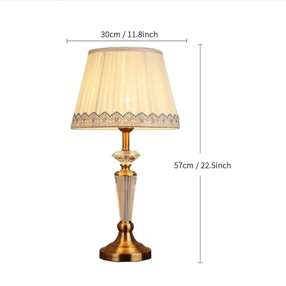 Retro emerald green crystal floor lamp – living room stand light