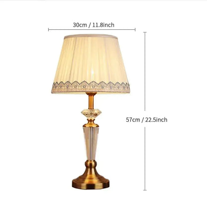 Retro emerald green crystal floor lamp – living room stand light