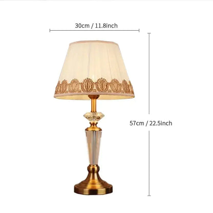 Retro emerald green crystal floor lamp – living room stand light
