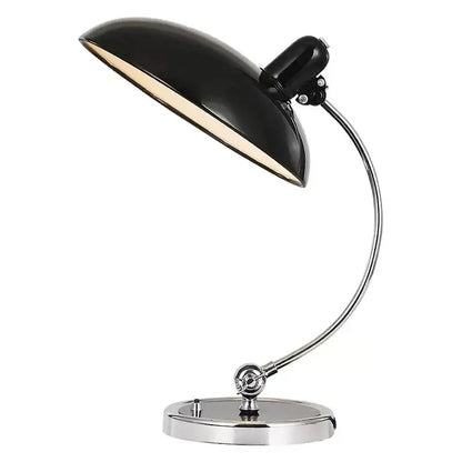 Retro green enamel engraving table lamp for office or bedroom