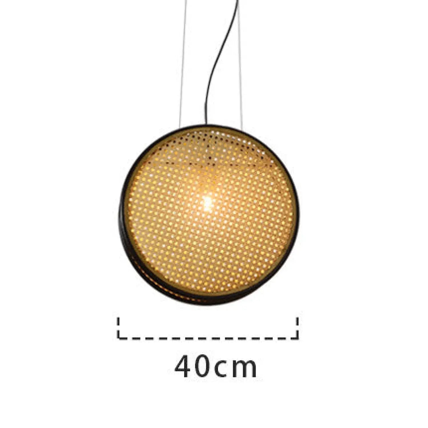 Retro Lamps with Rattan Design – Perfect for Restaurant Ambiance