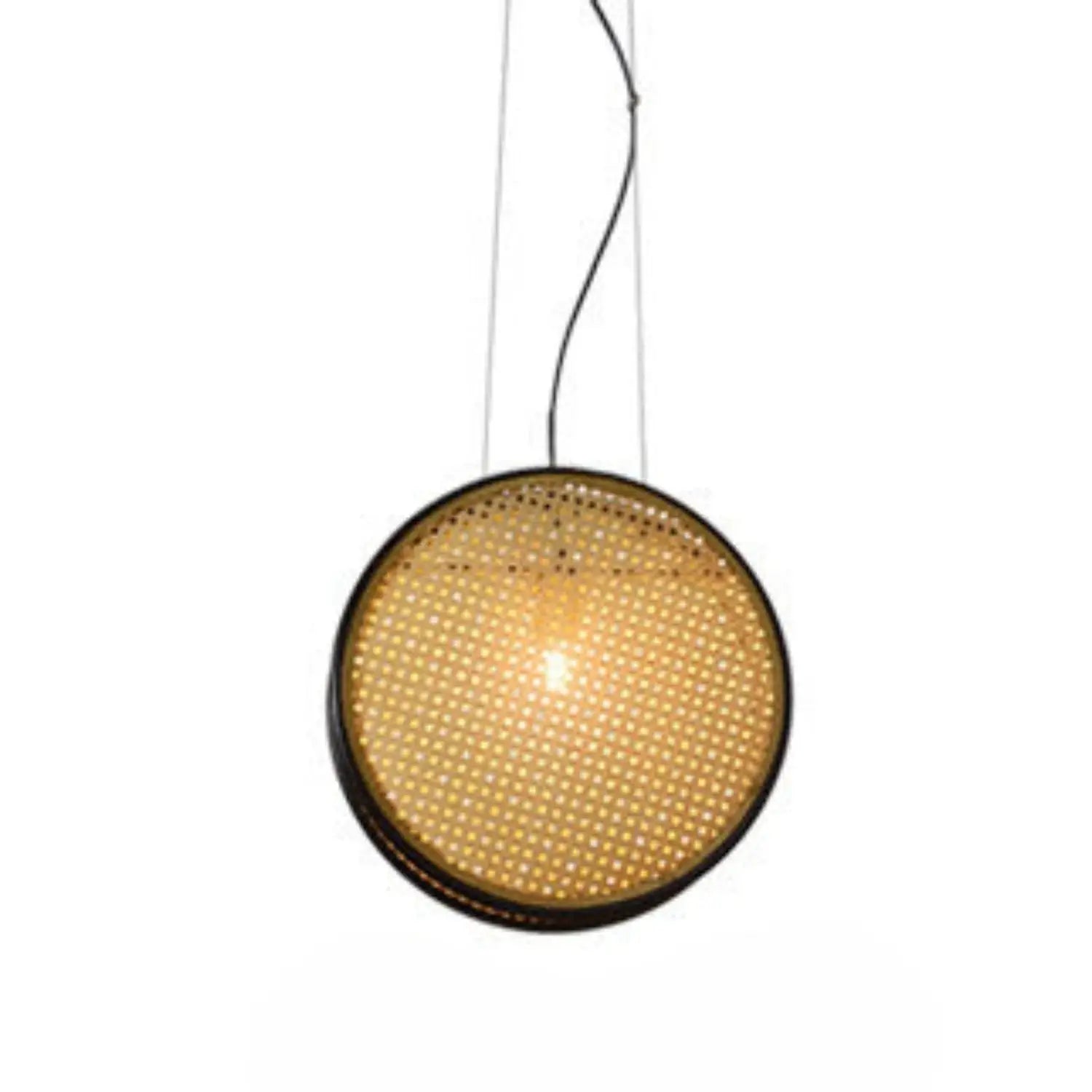 Retro Lamps with Rattan Design – Perfect for Restaurant Ambiance