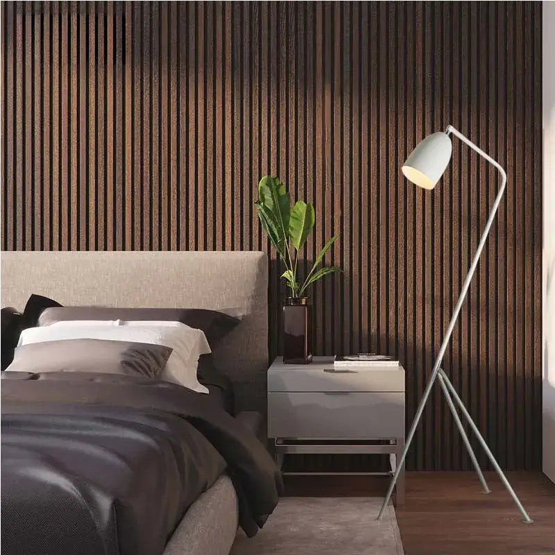 Retro nordic grasshopper floor lamp for living room