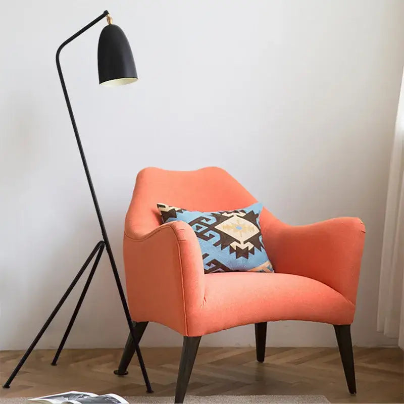 Retro nordic grasshopper floor lamp for living room