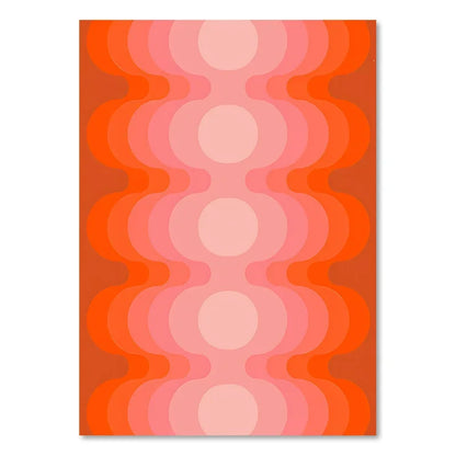 DecorBites™ Retro Rainbow Boho Art Prints - Wall Decor