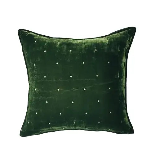 Retro red velvet tiger embroidery cushion cover living room decor