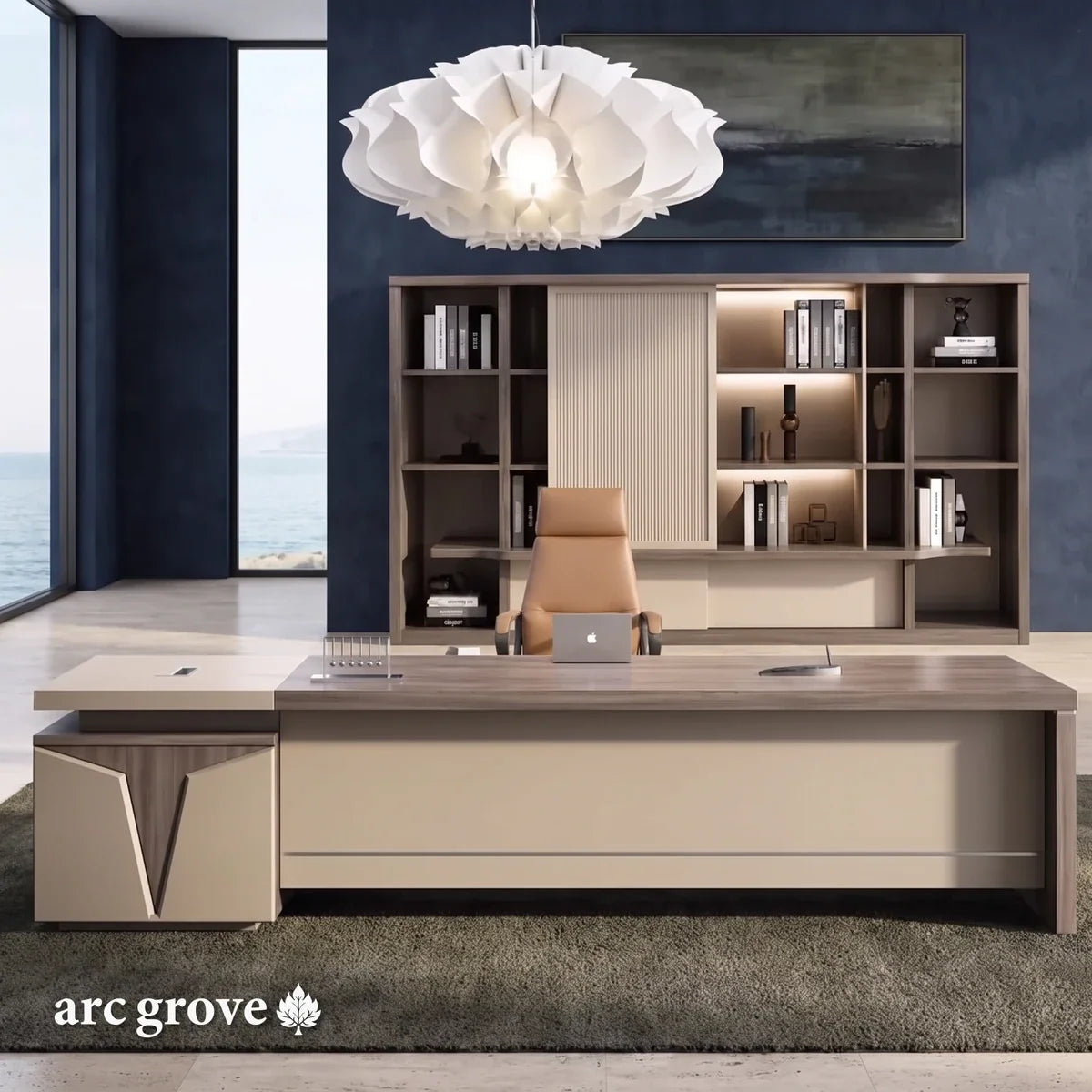 Reytan · Modern L-Shaped Executive Desk