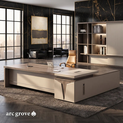 Reytan · Modern L-Shaped Executive Desk