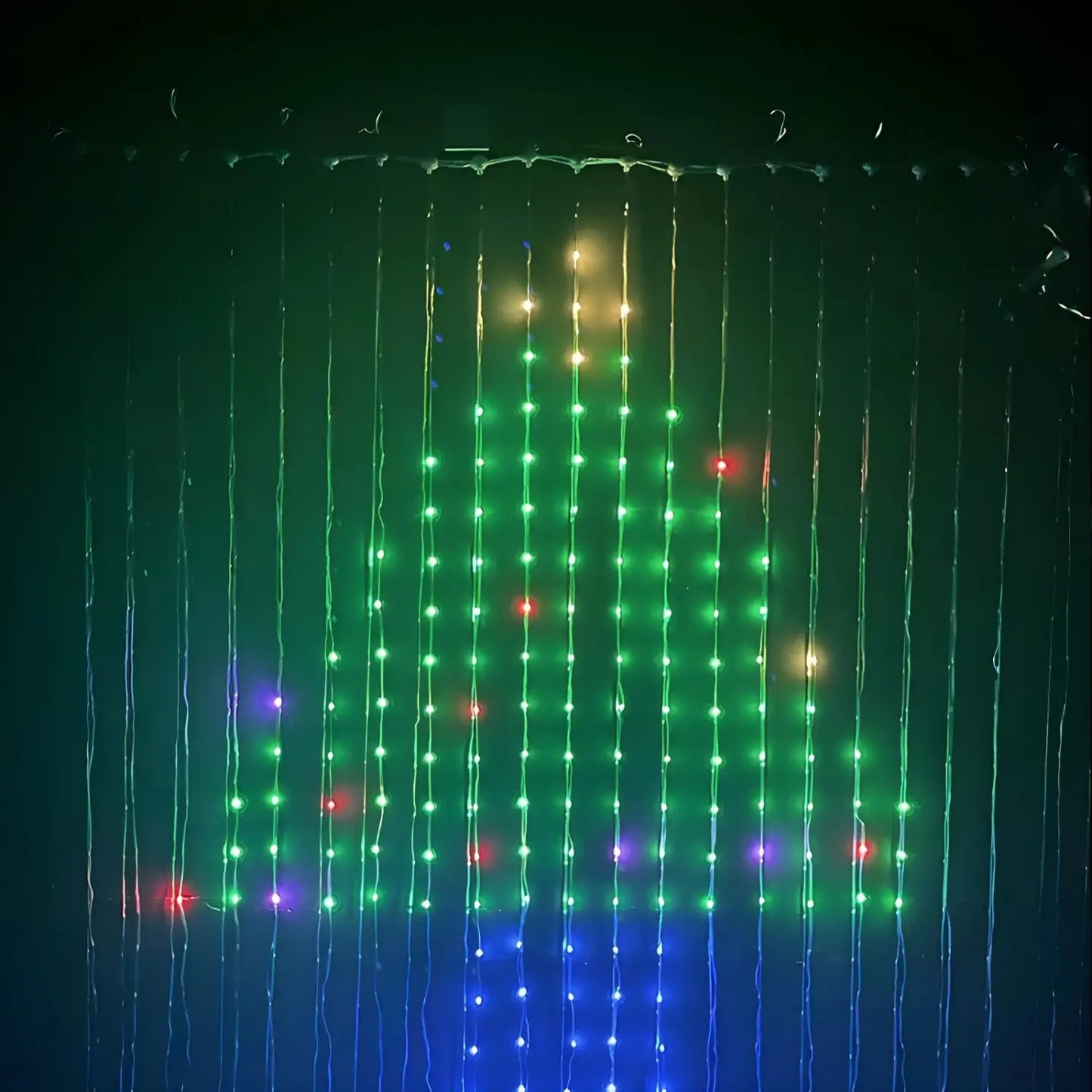 RGB Smart String Lights for Curtain & Party Decor with App Control