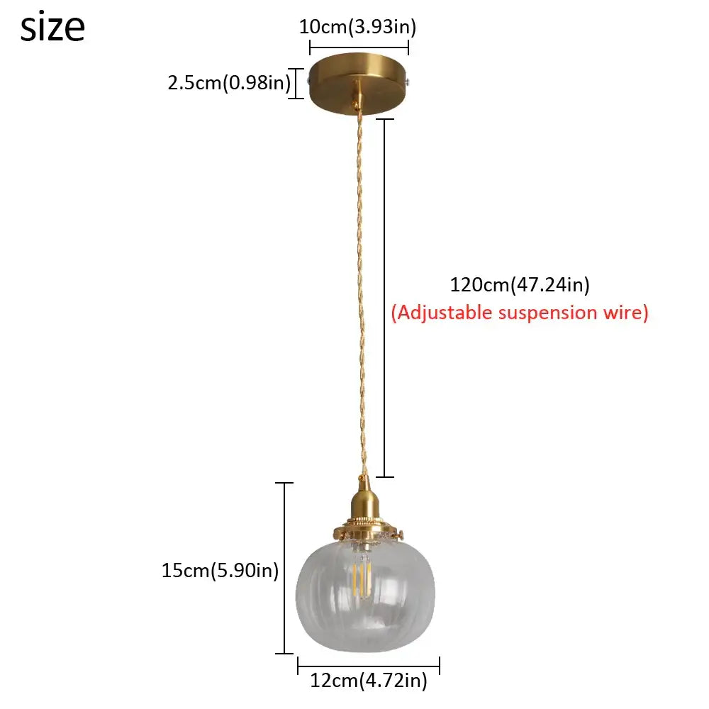 Ribbed green glass pendant light for kitchen island brass hardware