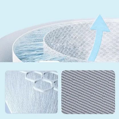 Ribbed pink soft bed mat set bedroom textured pleats
