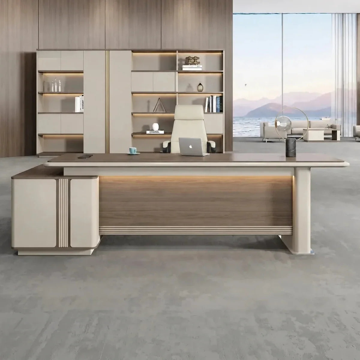 Rigby · Modern L-Shaped Executive Desk