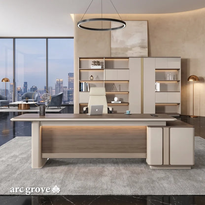 Rigby · Modern L-Shaped Executive Desk
